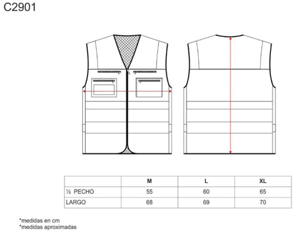 Nuevo chaleco alta visibilidad