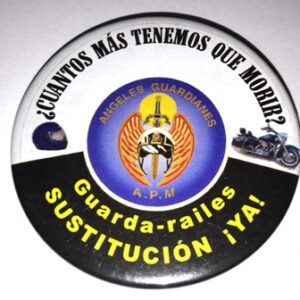 Chapa STOP Guardarraíles, sustitución ya!!