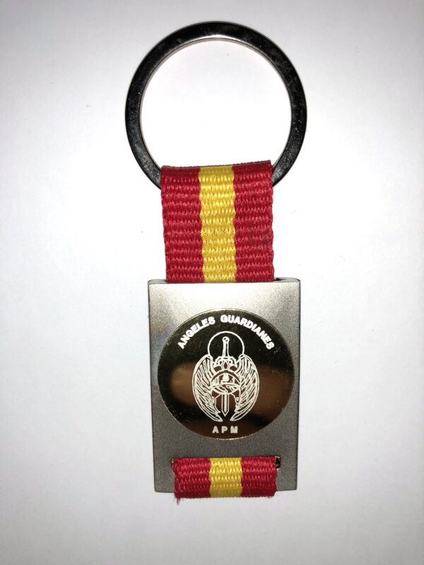 LLAVERO AG correa bandera España