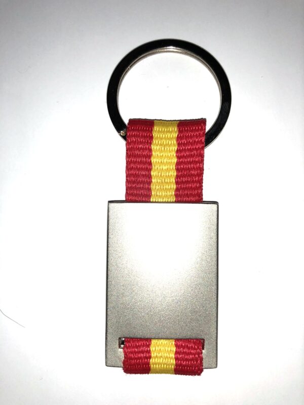 LLAVERO AG correa bandera España